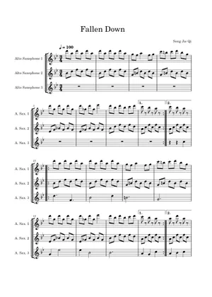 Fallen Down – Toby Fox Undertale Fallen Down Sheet music for Fallen Down – Toby Fox Undertale Fallen Down Sheet music for