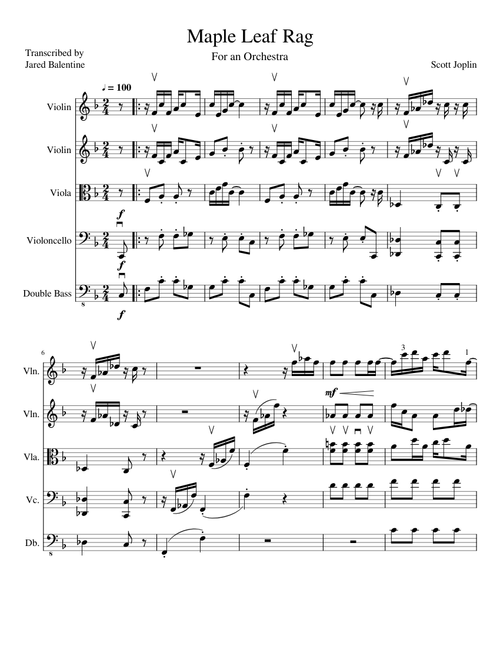 Maple Leaf Rag