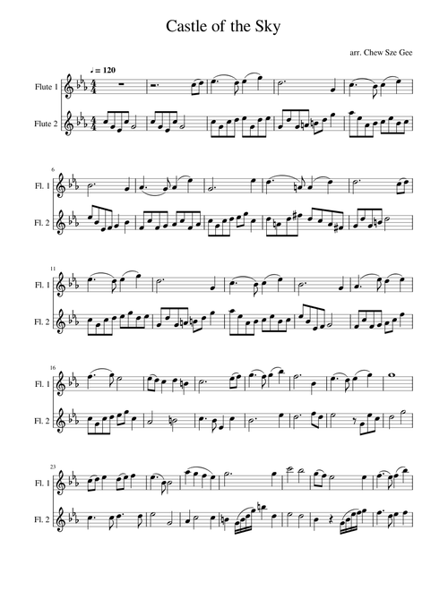 Castle of the Sky (Duet)