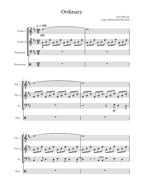 Ordinary – Alex Warren