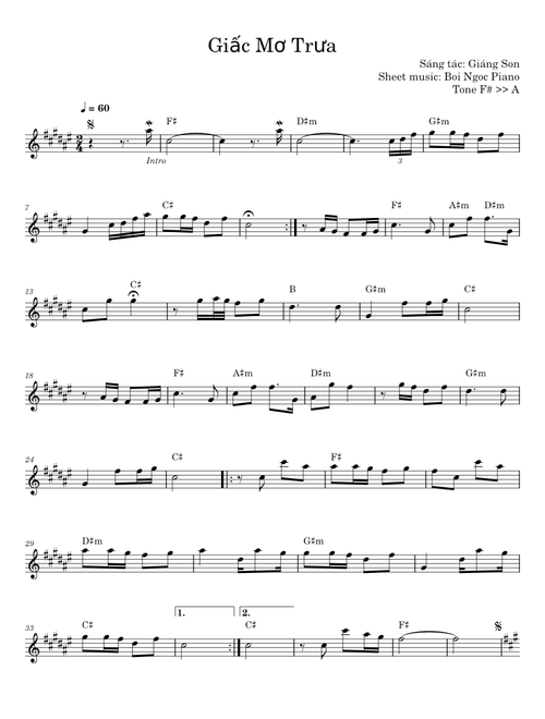 Giấc mơ trưa - Giáng Son