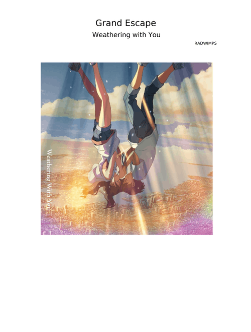 Grand escape – RADWIMPS