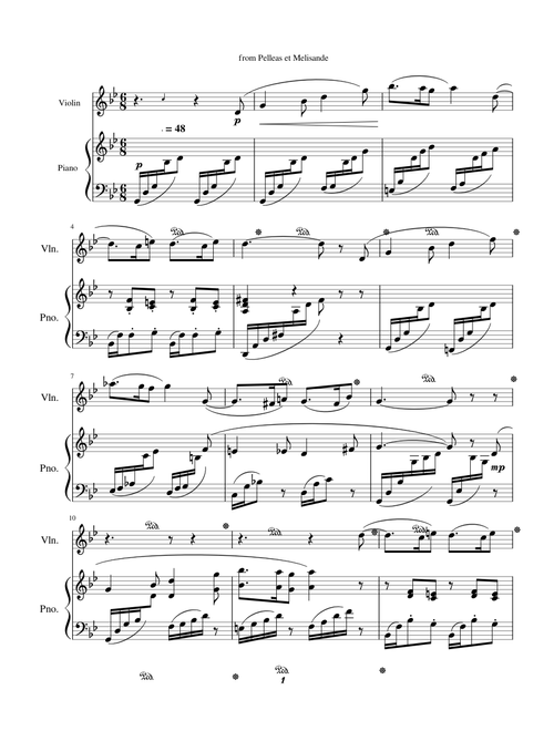 Sicilienne, Op.78 - Gabriel Fauré