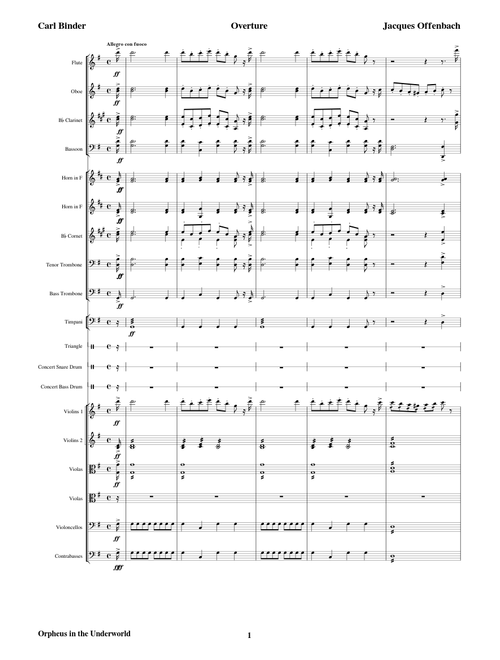 Orpheus in the Underworld – Jacques Offenbach Orpheus in the Underworld – Overture