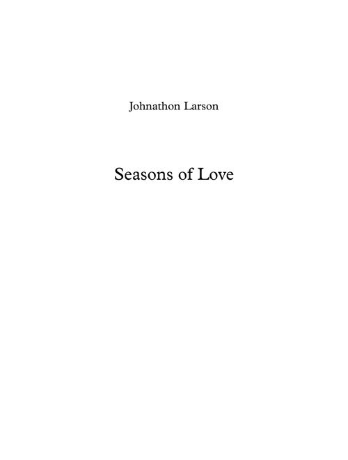 Seasons Of Love (Arr. Eric O'Reilly) - Cast Of Rent (Large Ensemble)