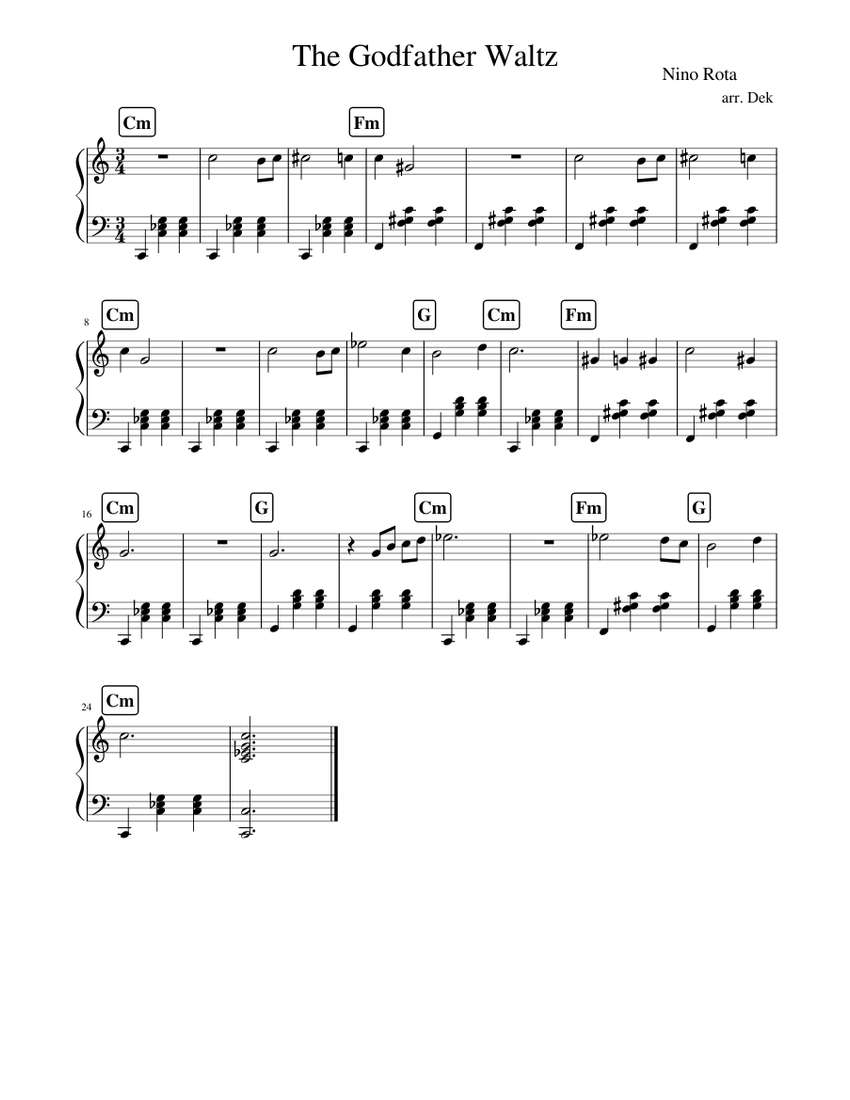 Godfather waltz accordion 2025