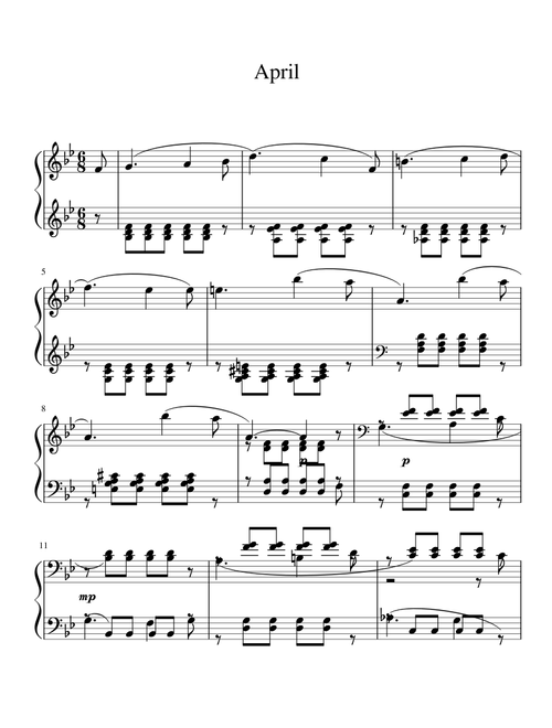 Tchaikovsky-April