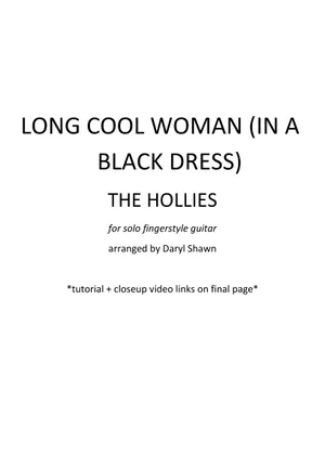 lyrics to long cool woman in a black dress | The Hollies Long Cool Woman (in a