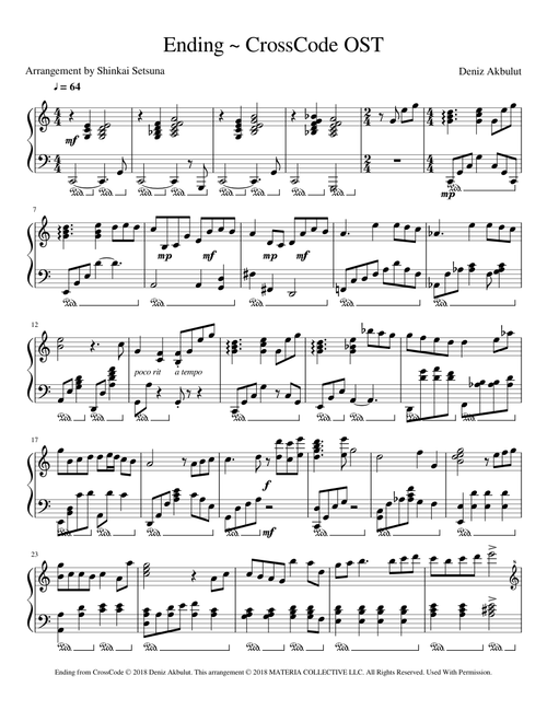 Ending ~ CrossCode OST