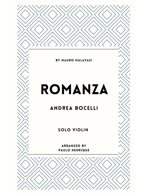 Romanza (Arr. Paulo Henrique) - Andrea Bocelli (Violin Solo)