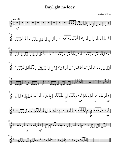 Daylight melody japanese vocaloid ver .2