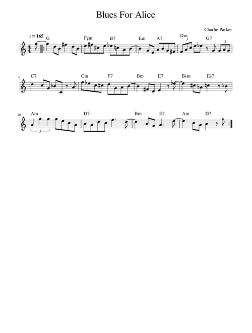 Blues For Alice