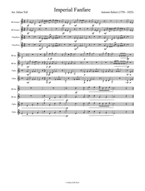 Imperial Fanfare - Salieri