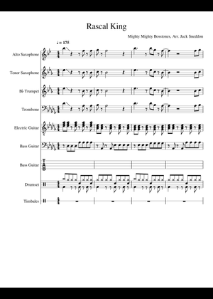 The Rascal King Duo Sheet Music for Violin (String Duet) | MuseScore.com