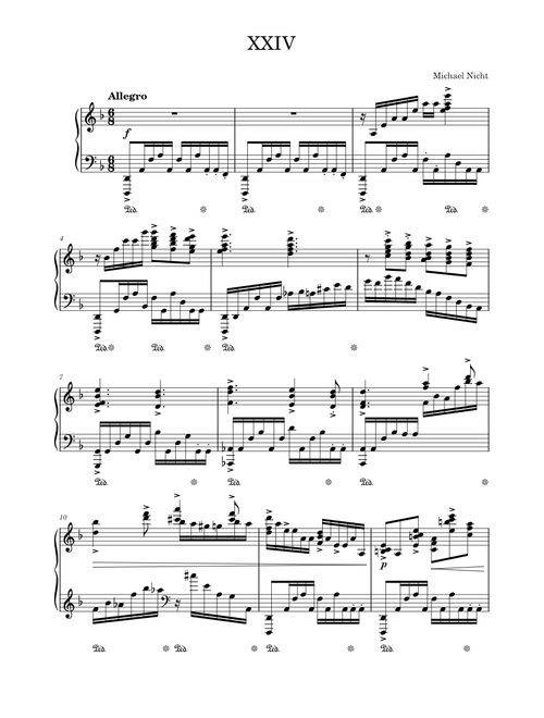 Prelude in D minor, Op. 15 No. 24