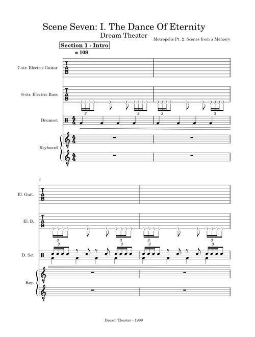 Scene Seven I. The Dance Of Eternity – Dream Theater