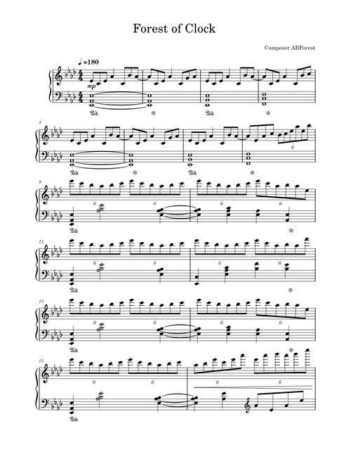 Forest of Clock (Deemo II)