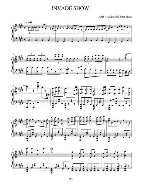 Akari09031 | Free sheet music | Download PDF or print on