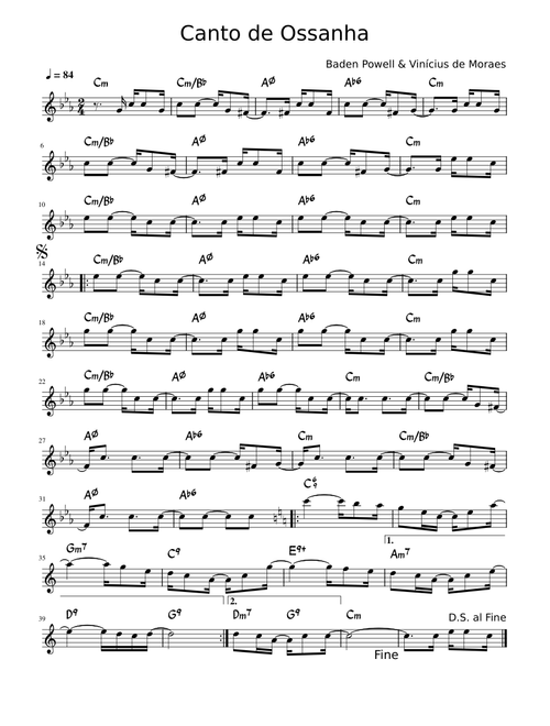 Canto de Ossanha