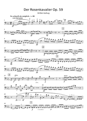 Free Der Rosenkavalier by Richard Strauss sheet music | Download