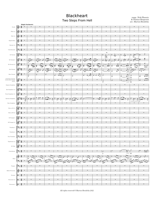 Blackheart for Wind Orchestra