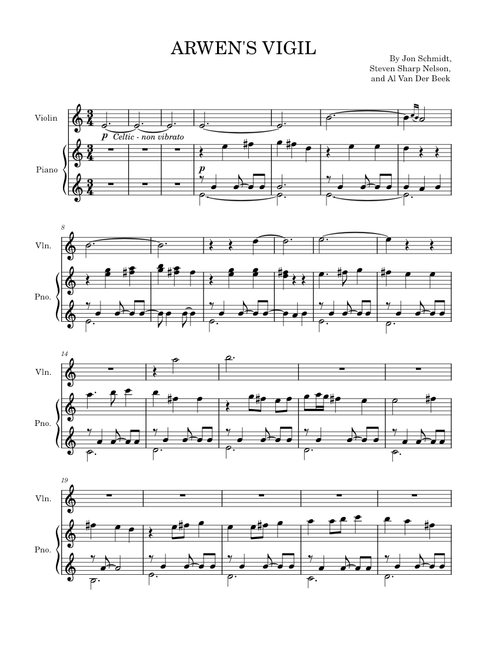 Arwen's Vigil – The Piano Guys