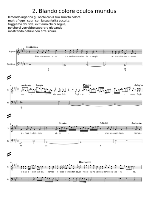 Nulla in mundo pax sincera, RV 630 - Antonio Vivaldi