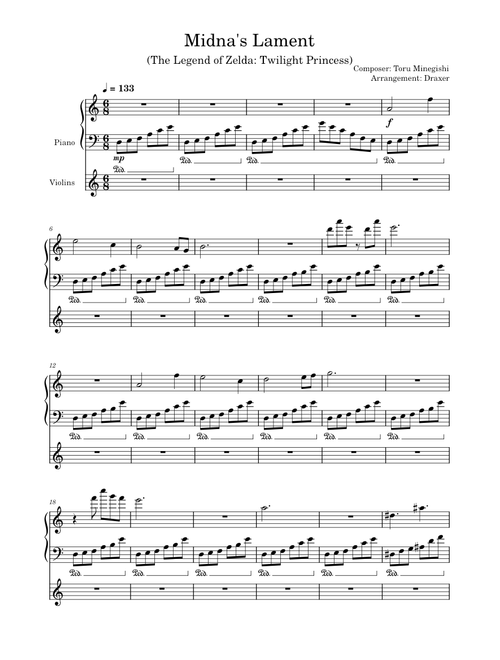 Midna's Lament – Toru Minegishi