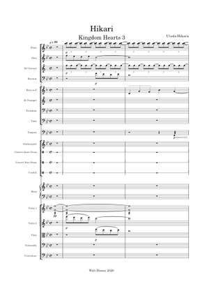 Hikaru Utada BEST Hits Collezione Canzoni Easy Piano Solo