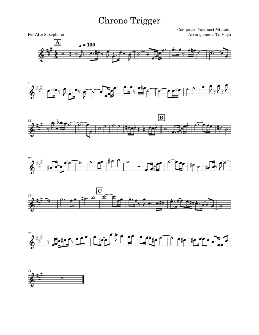 Chrono trigger – Yasunori Mitsuda Chrono trigger – Chrono