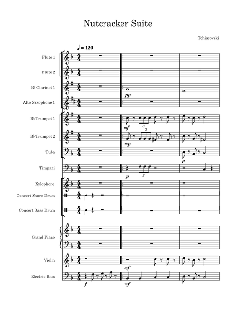 The Nutcracker (suite) Op. 71a – Pyotr Ilyich Tchaikovsky The Nutcracker