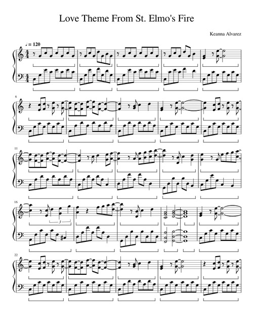 Love Theme From St. Elmo's Fire