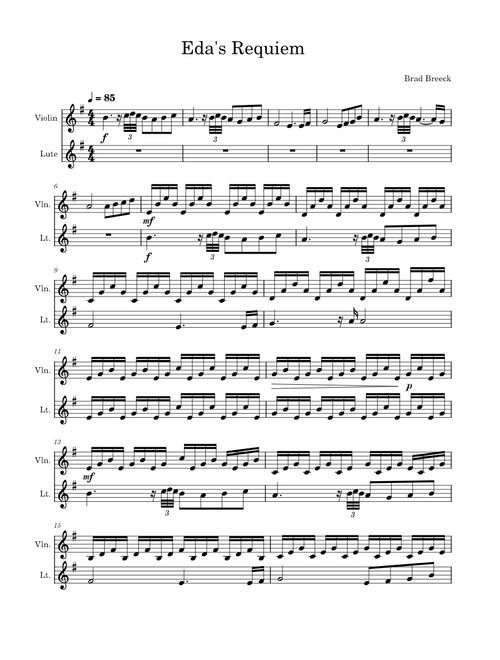Eda's Requiem – Brad Breeck (from The Owl House)