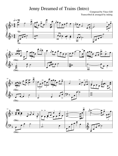 Jenny Dreamed of Trains – Vince Gill (Intro)