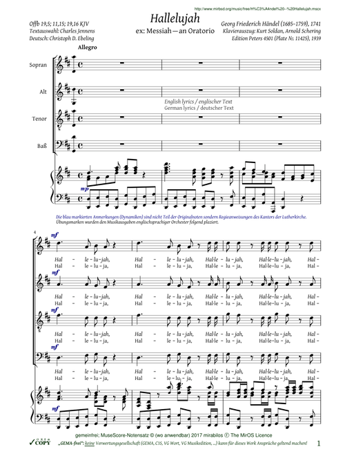 Händel — Hallelujah