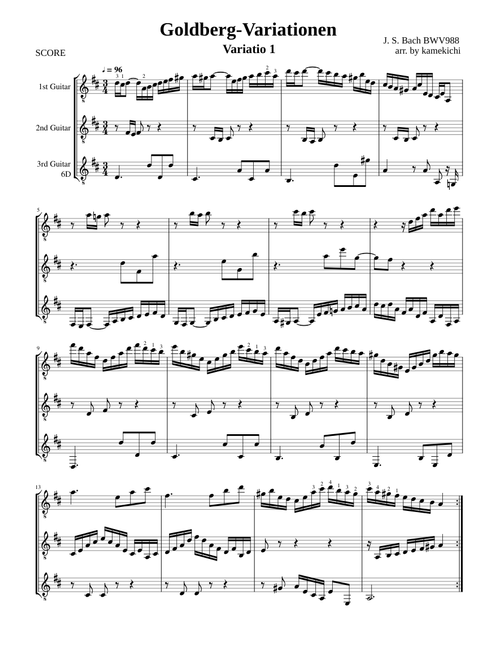 Goldberg-Variationen var01