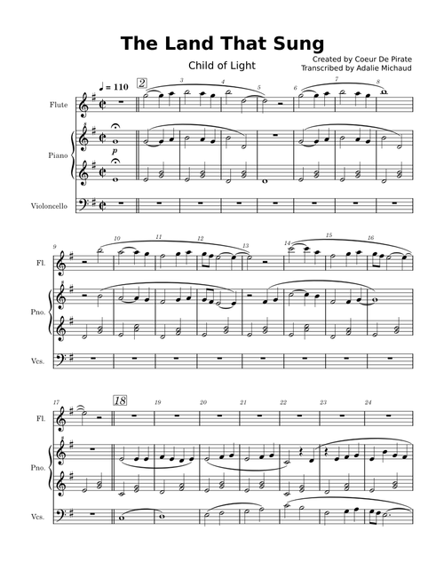 The Land That Sung