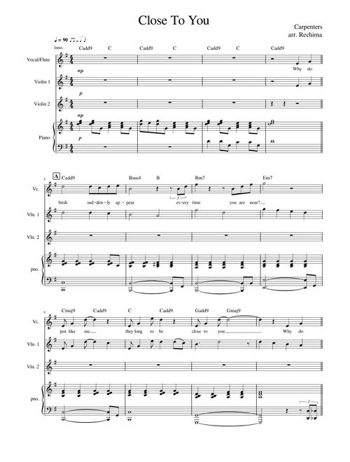 Close to You – Carpenters