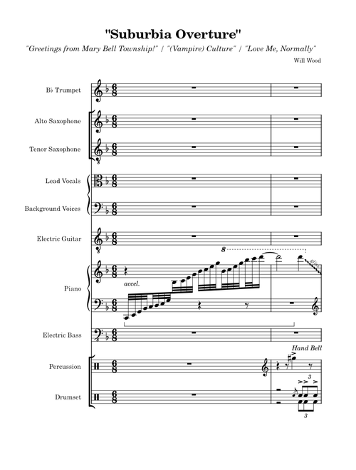 (WIP) Suburbia Overture – Will Wood