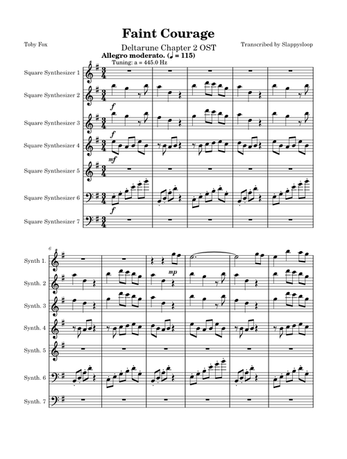 Deltarune OST - Faint Courage