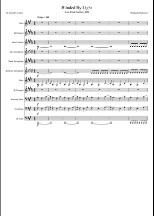 Final Fantasy 13 Main Theme Sheet Music for Piano (Solo