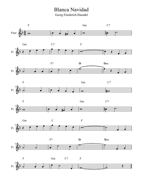 Blanca navidad - Villancicos
