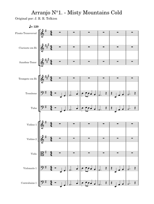 Misty Mountains Cold - Howard Shore