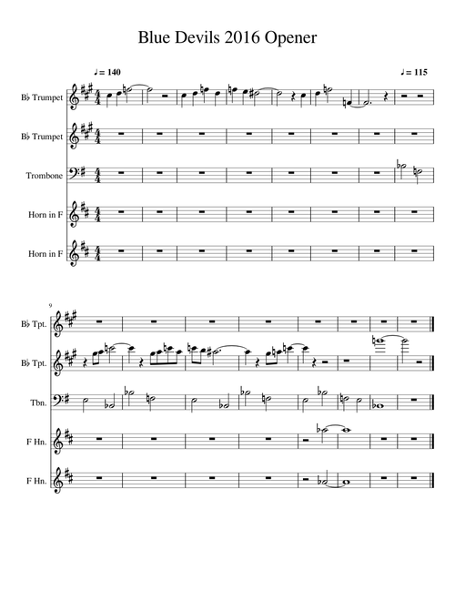Blue Devils 2016 Opener (Very Bad)