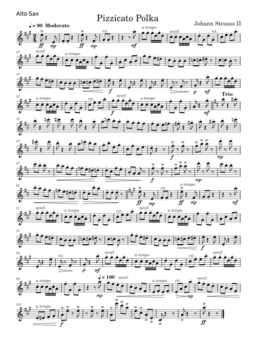 Johann Strauss II Pizzicato Polka
