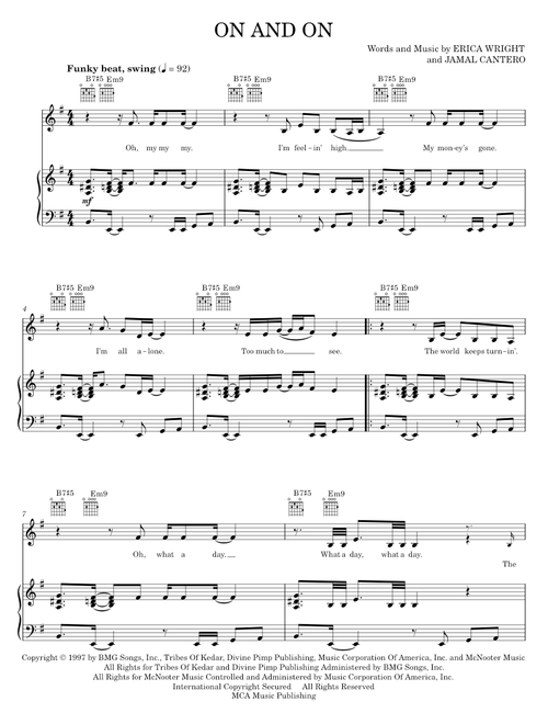 R&B sheet music by kamillewest1 | Play, print, and download in PDF