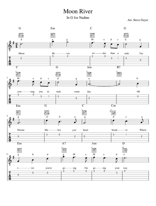 Moon river – Audrey Hepburn Moon River
