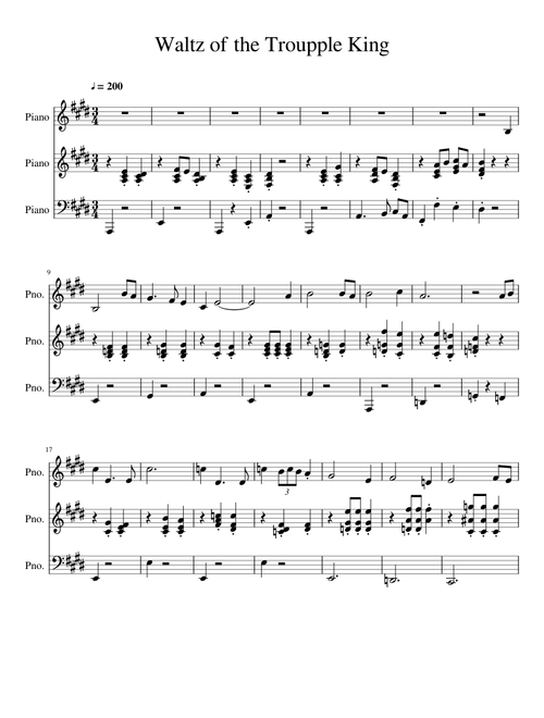 Waltz of the Troupple King