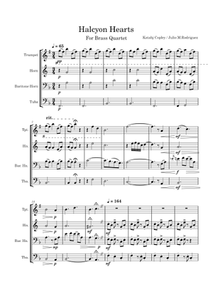 Halcyon Hearts – Katahj Copley Sheet Music for Tuba, Oboe, Bassoon ...