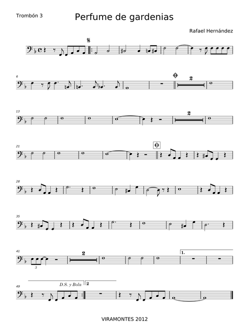 Perfume de Gardenias - Rafael Hernández Marín